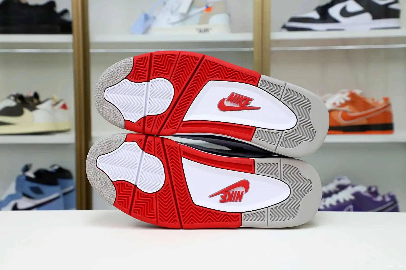 JORDAN RED' 4 Kimikick 'FIRE AIR RETRO 2012 0522